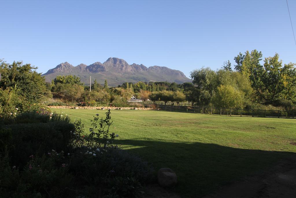 Aan De Vliet Guest House Stellenbosch Bagian luar foto